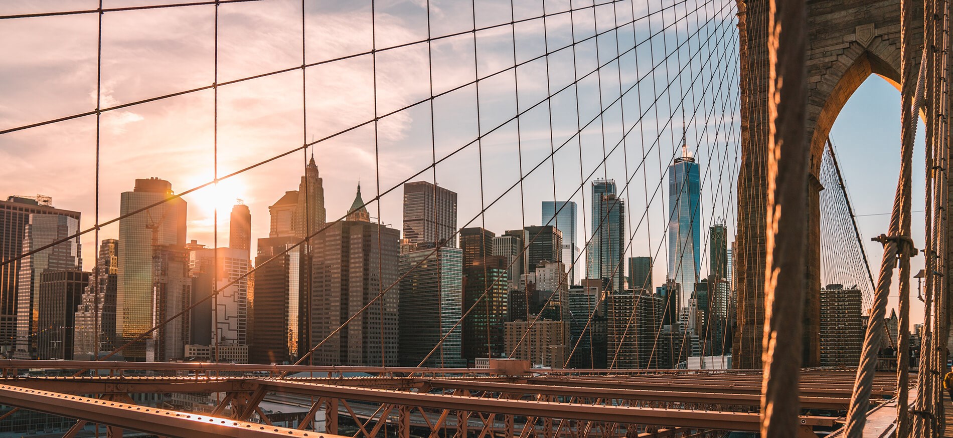 View from the Brooklyn Bridge