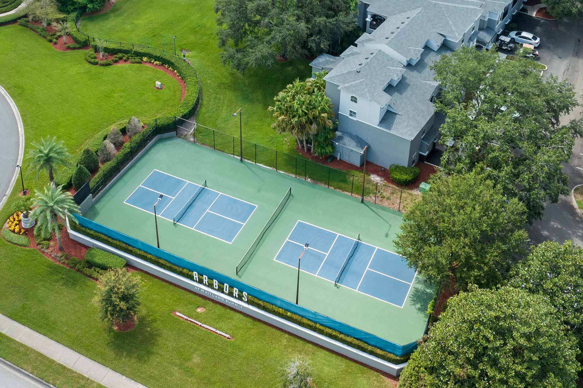 Arbors at Maitland pickleball court