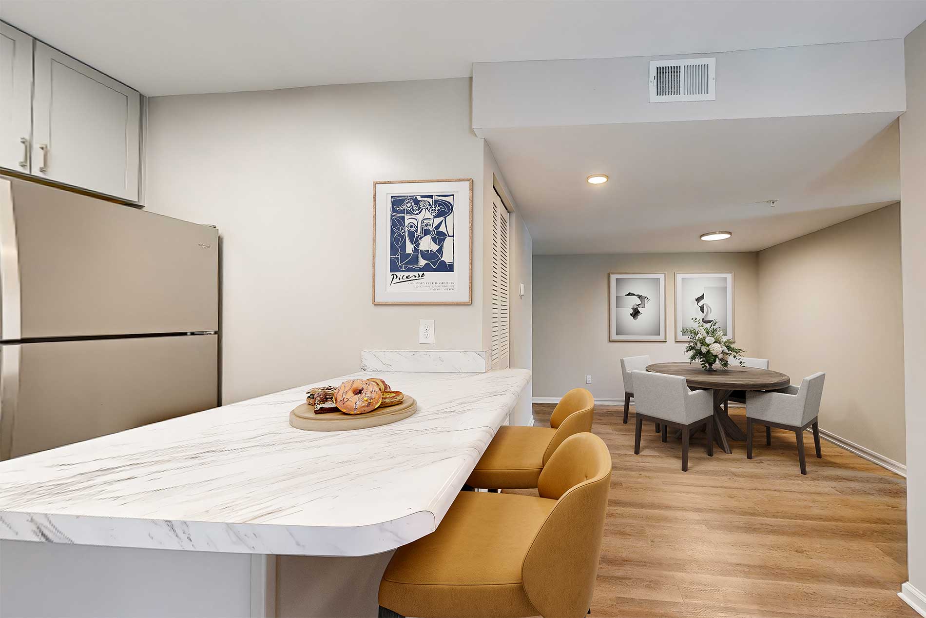 Brookridge apartment dining room