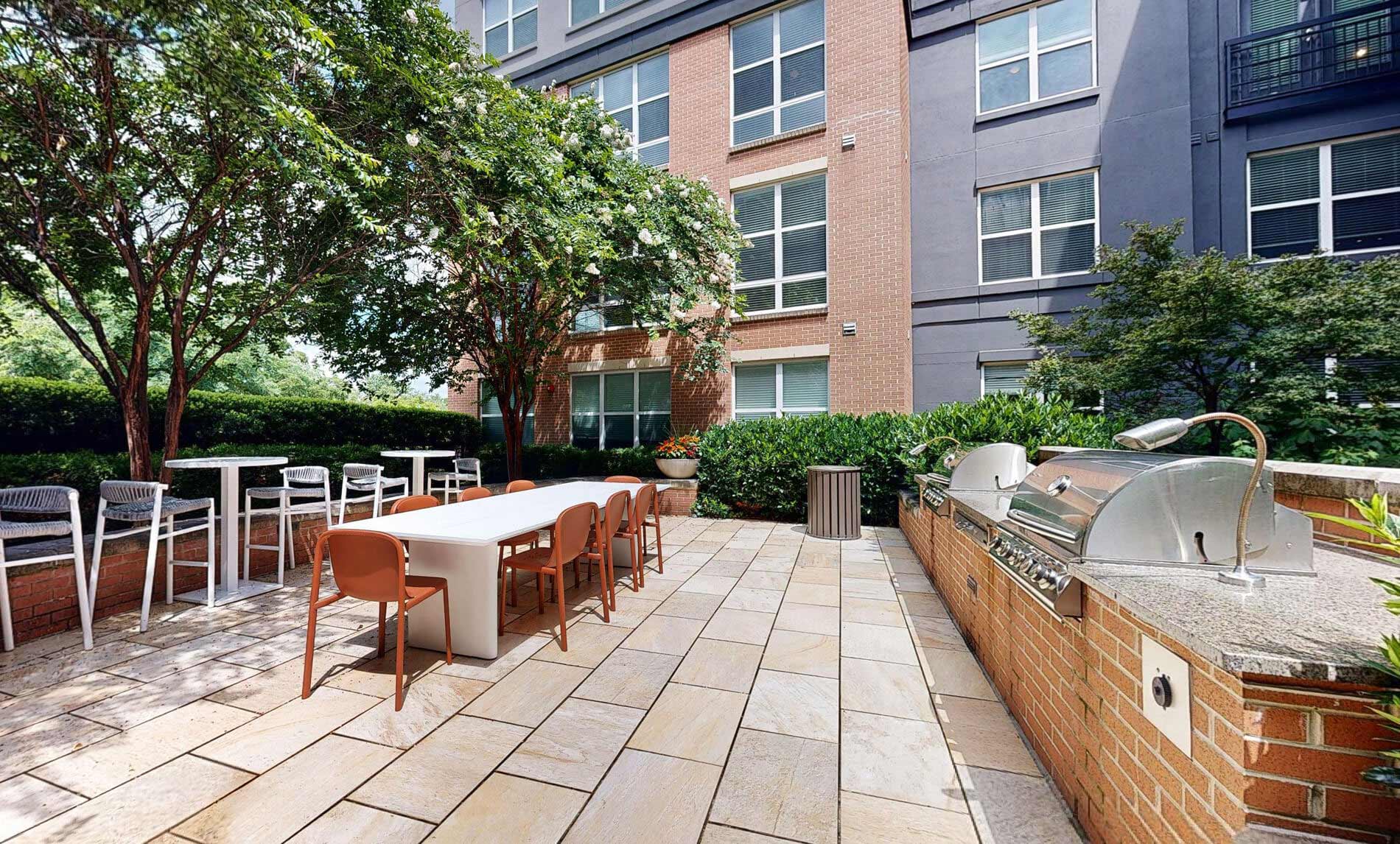 Domain College Park courtyard