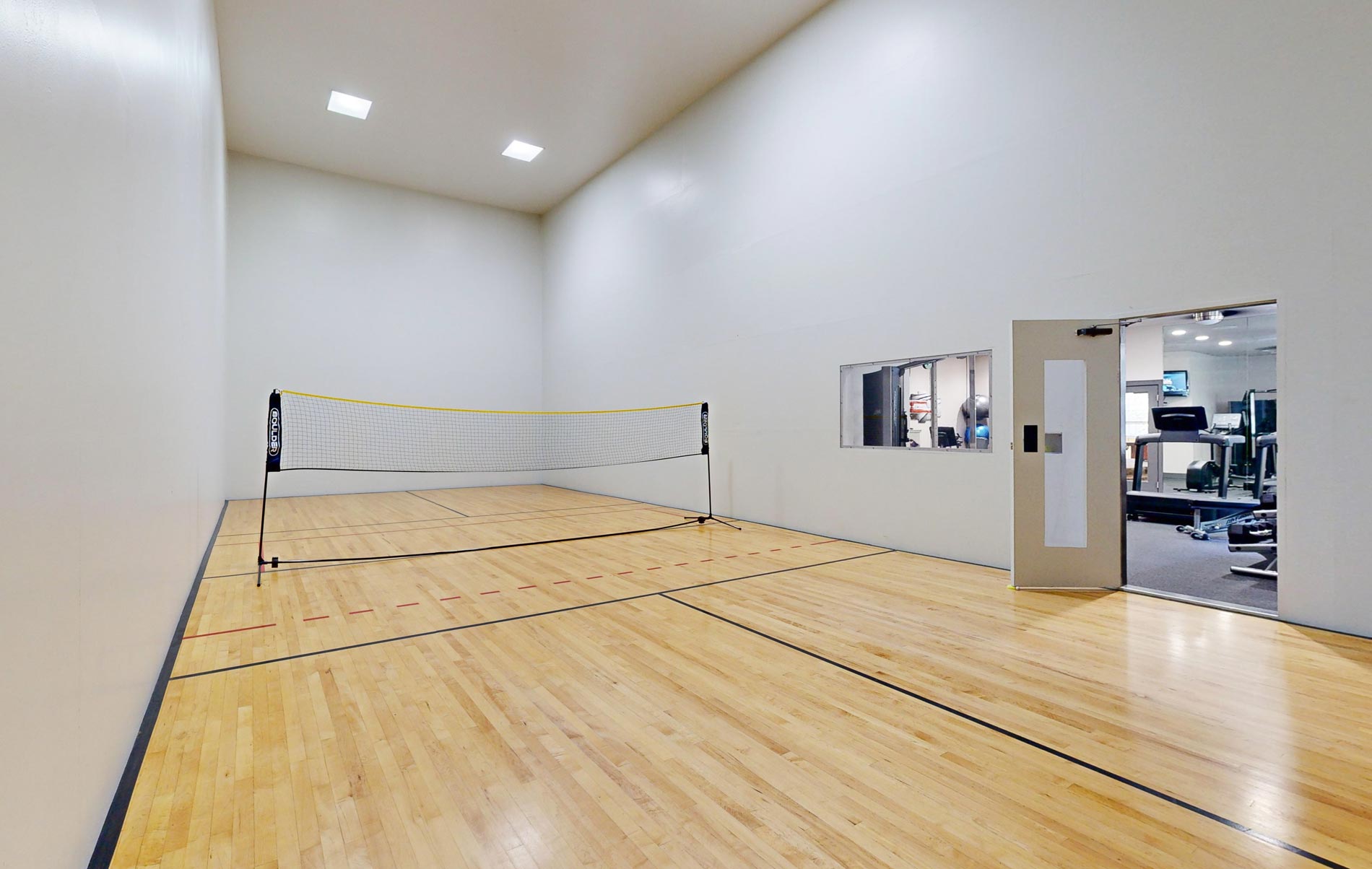 Hunt Club racquetball and pickleball court