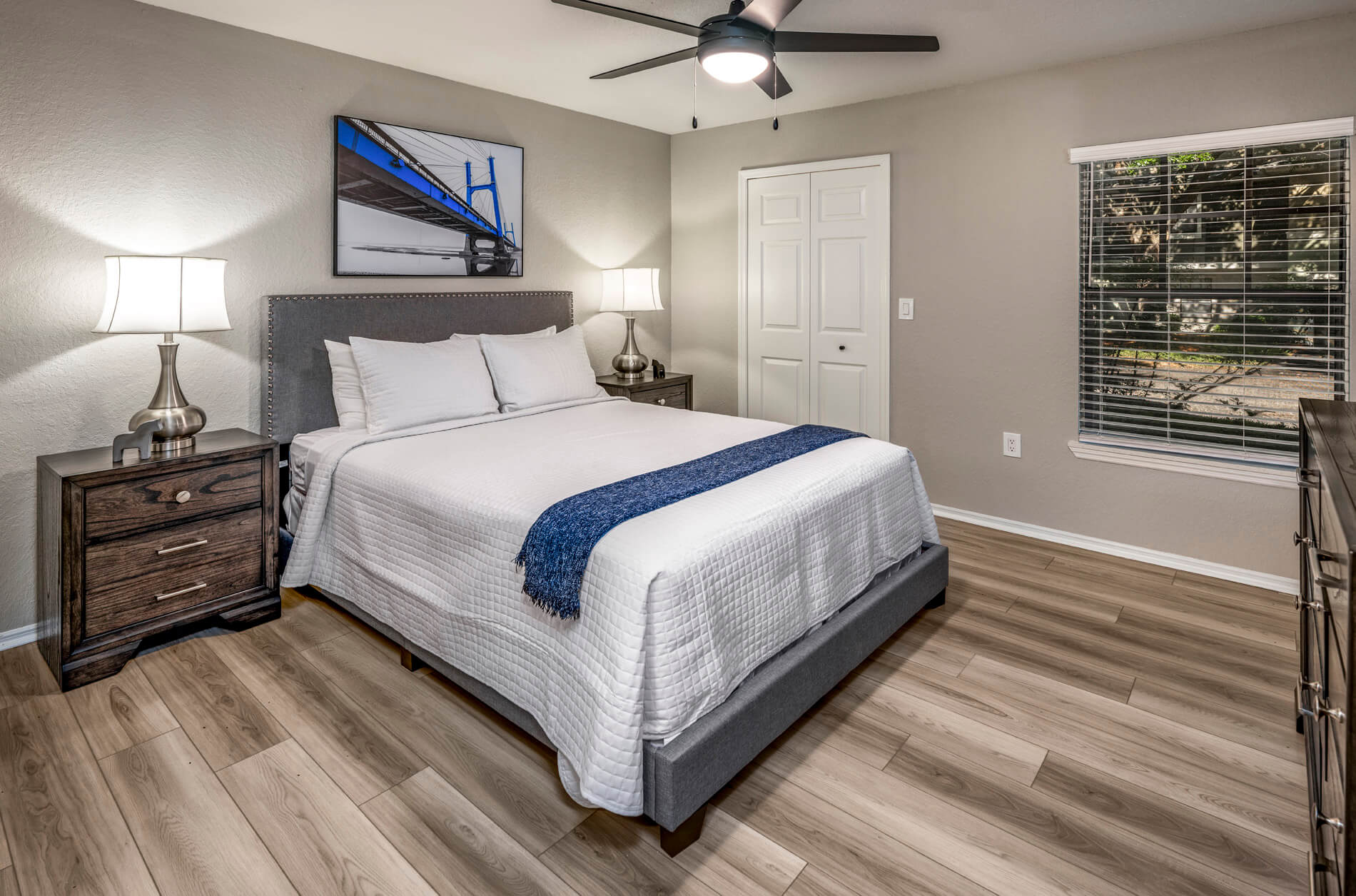 MacAlpine Place staged bedroom