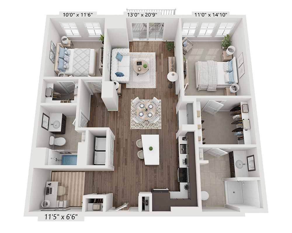 Two Bedroom B2C