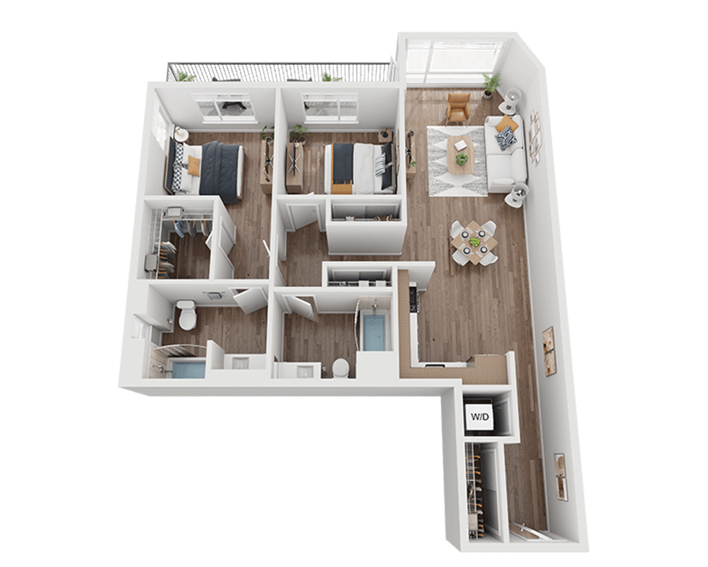 Two Bedroom B2C