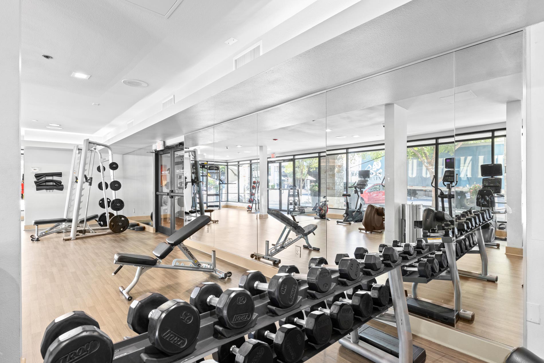 Residences At The Domain fitness center