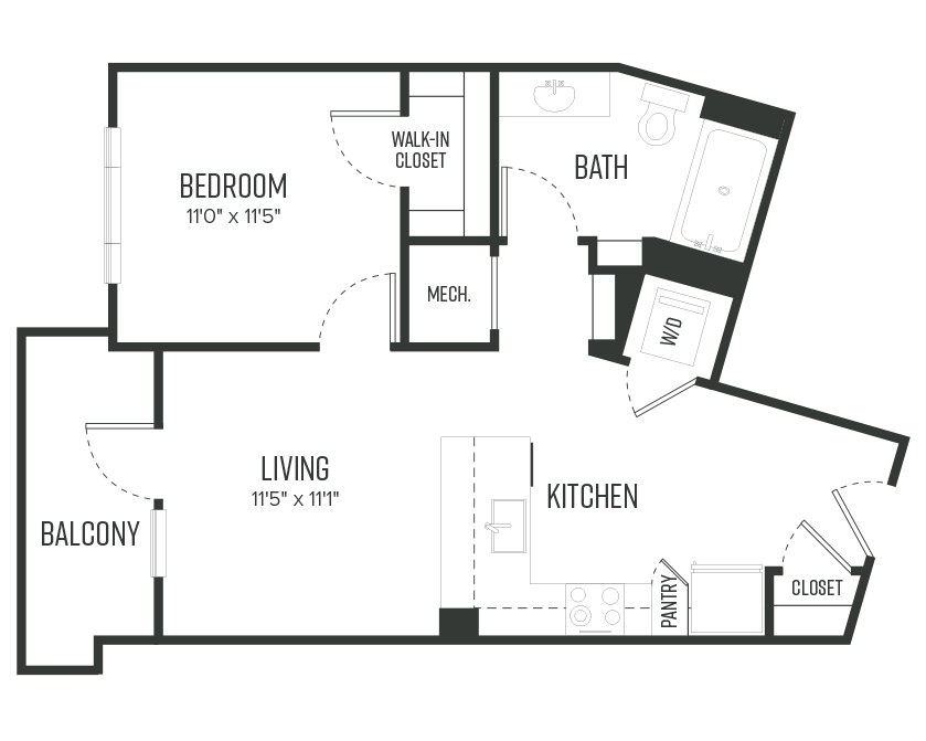 A1A Floor Plan