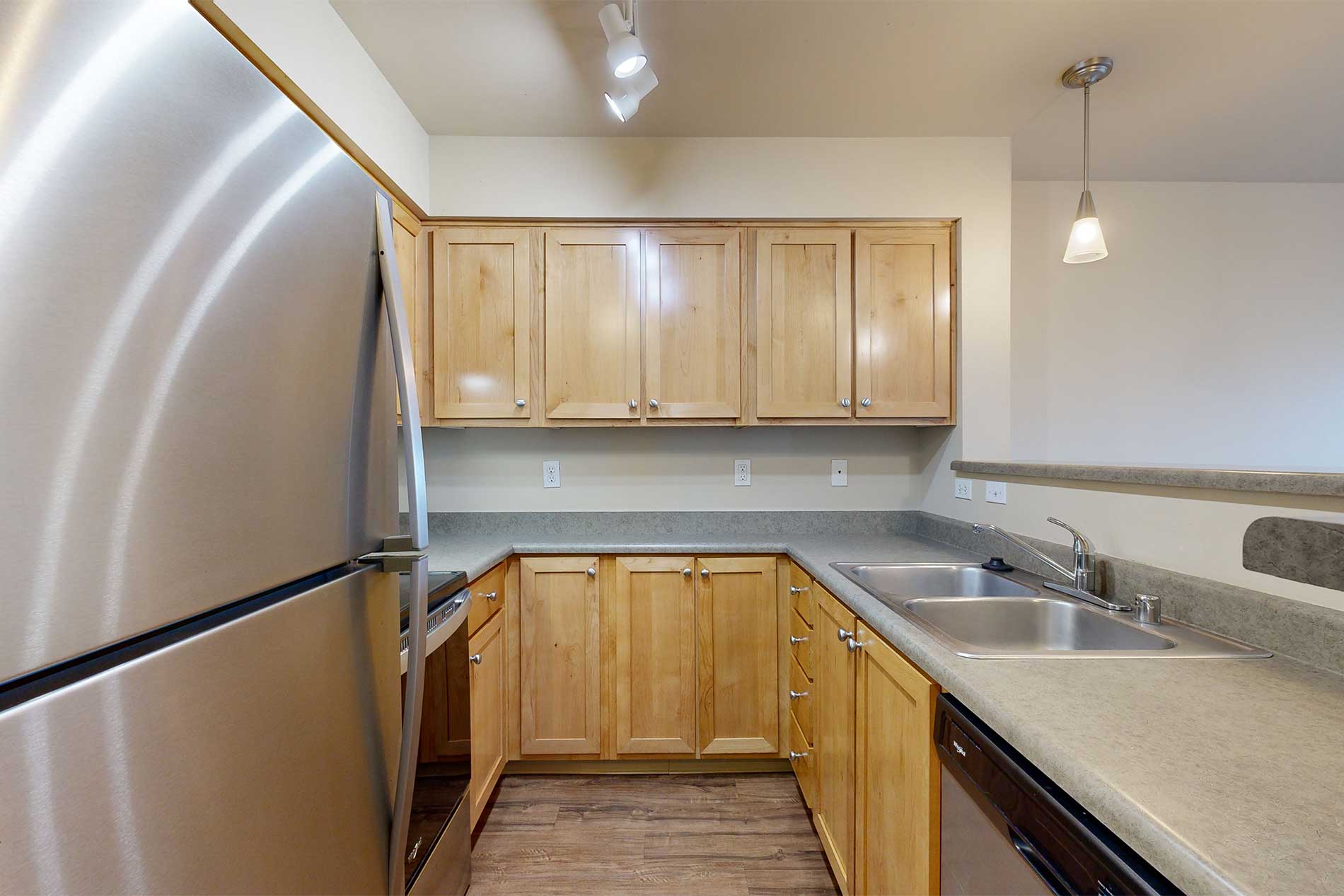 The Kennedy apartment kitchen