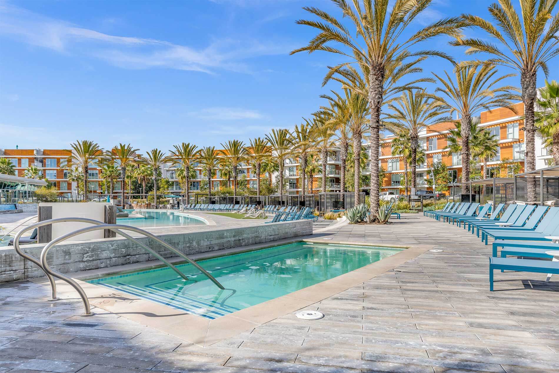 The Residences at Pacific City community swimming pool