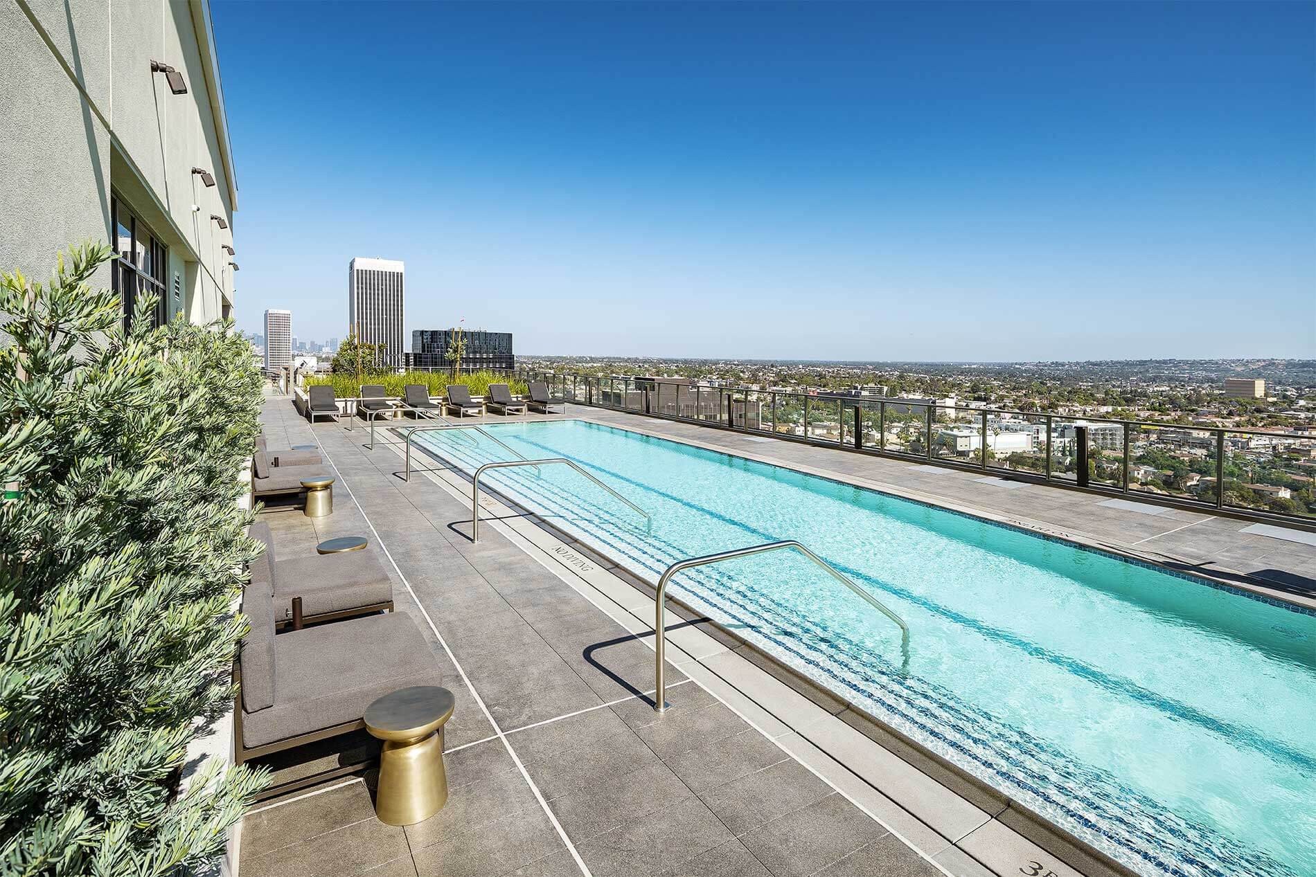 Vision on Wilshire community swimming pool